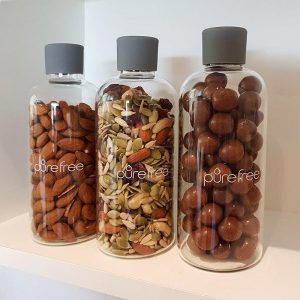 Bottles storage display kitchen office gift